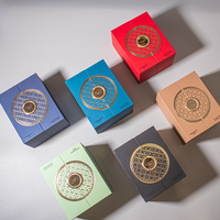 Boîte en papier d'emballage de luxe pour cosmétiques, soins de la peau, huiles essentielles et parfums, design personnalisé, matériaux créatifs, design haut de gamme, double porte