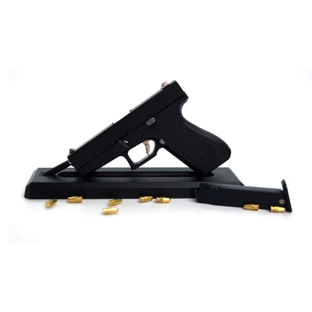 تحصيل مسدس DIY نموذج البلاستيك لعبة معدنيّة بندقية