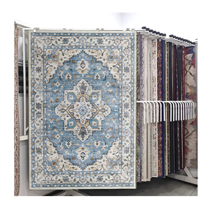 Tappeto Lavabile <span class=keywords><strong>per</strong></span> <span class=keywords><strong>Soggiorno</strong></span>, Grande Formato Stile Persiano Vintage, Antiscivolo, Realizzato a Macchina, Morbido Tappeto a Pelo Corto <span class=keywords><strong>per</strong></span> Casa - Product Image 3