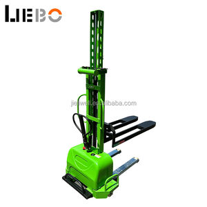 Carretilla elevadora de elevación automática de 500kg y 700kg, batería de litio, carretilla elevadora portátil semieléctrica, apilador de carga automática - Product Image 2