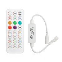 Contrôleur de musique intelligent LAMPOW 600 MHz de haute qualité avec télécommande sans fil via application, pour pixels et dégradé de couleurs, 3 canaux, portée 15 m