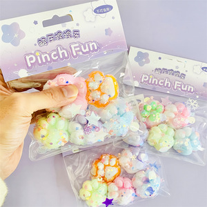 Jouet à presser CHENXI Mini Patte de Chat - Silicone et TPE souples pour soulager le stress des enfants - Product Image 4