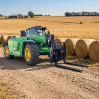 Caricatore Telescopico Elettrico Articolato a Zero Emissioni HNT4007EL per Lavori di Impilamento in Fattoria
