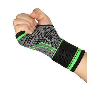 Bracciale da polso ortopedico regolabile con cintura di compressione in Neoprene <span class=keywords><strong>Palm</strong></span> Guard Design traspirante - Product Image 6