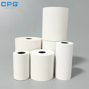 Papel Térmico para Recibos 57x30 80x70mm 70gsm Venta al por Mayor de Fábrica Papel Térmico de Larga Duración para Impresoras de Gasolineras - Product Image 1