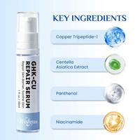 Sérum Réparateur en Gros au Tripeptide-1 de Cuivre, Panthénol, Niacinamide et Centella Asiatica pour Soin de la Barrière Cutanée, Personnalisé, 30ml