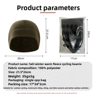 Gorro Térmico de Forro Polar ALPIVIK, Personalizable OEM/ODM, Cortavientos, Ligero, para Invierno, Deportes al Aire Libre, Running y Senderismo