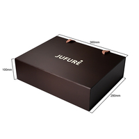 Boîte pliable avec poignée en ruban de qualité supérieure pour tapis de prière de luxe, emballage en carton rigide
