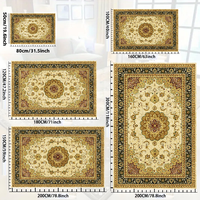 Tapis moderne en velours cristal au nouveau design personnalisé Tapis chinois antidérapant à impression numérique Tapis et moquettes de salon de grande surface