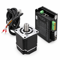 Moteur servo sans balais CC 80 mm 750 W 3000 tr/min basse tension avec driver pour équipement d'automatisation de robots AGV