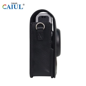 Sac en cuir pour appareil photo <span class=keywords><strong>instax</strong></span> Mini EVO, étui rétro en PU souple, sac de protection pour appareil photo, sac de voyage à la mode - Product Image 4