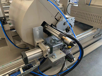Sierra de Corte de Precisión de Doble Cabezal CNC WEIKE, Máquina de Corte de Aluminio en Oferta para el Procesamiento de Perfiles de Puertas y Ventanas