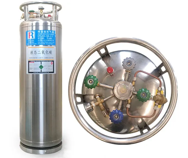Tanque de armazenamento de oxigênio líquido cryogenic, armazenamento de líquidos, vessel de nitrogênio, pressão, cilindro de argon para soldagem