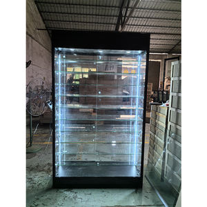 Exhibición <span class=keywords><strong>de</strong></span> la tienda <span class=keywords><strong>de</strong></span> joyería Smoke Shop <span class=keywords><strong>Vitrinas</strong></span> <span class=keywords><strong>de</strong></span> <span class=keywords><strong>vidrio</strong></span> Gabinete con escaparate óptico <span class=keywords><strong>de</strong></span> <span class=keywords><strong>vidrio</strong></span> Soporte <span class=keywords><strong>de</strong></span> joyería con dosel publicitario - Product Image 5