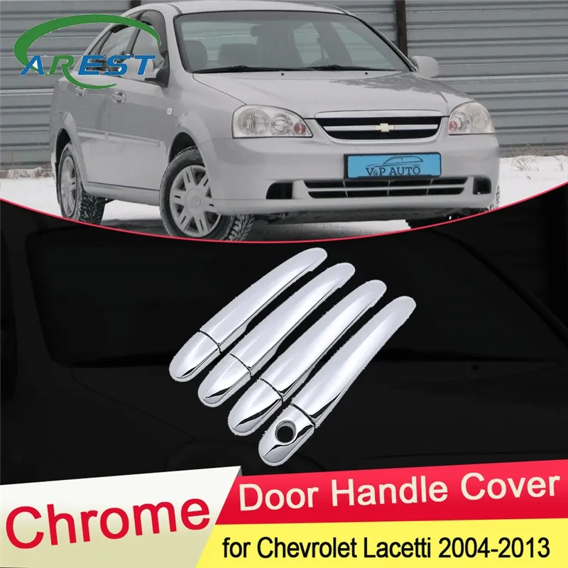 Cho Chevrolet Daewoo Lacetti Optra 2007 ~ 2013 Chrome Door Handle Bìa Trim Bắt Xe Dán Phụ Kiện 2008 2009 2010 2011