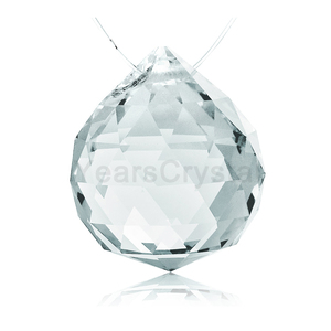 Prisms <strong>Crystal</strong> Glass <strong>Ball</strong> with Hole for Suncatcher Chandelier Hanger 4cm - Product Image 4