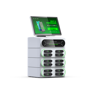 12 ranuras Rent Sharepower Banks Publicidad Pantalla Powerbank <span class=keywords><strong>Alquiler</strong></span> Estación 6000mAh Cargador Máquinas expendedoras - Product Image 2