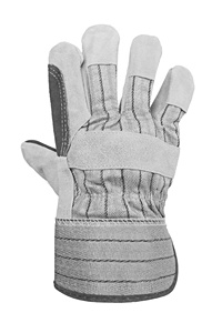 Guantes de Trabajo Industriales de Cuero Vacuno de Doble Palma, Protección para las Manos, Resistentes al Calor, Precio al por Mayor - Product Image 6