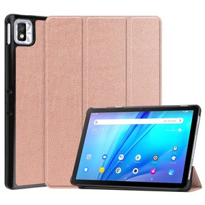 Funda con soporte tríptico inteligente de cuero PU para tableta TCL <span class=keywords><strong>TAB</strong></span> <span class=keywords><strong>10s</strong></span> 9080G de 10.1 pulgadas 2021 - Product Image 1