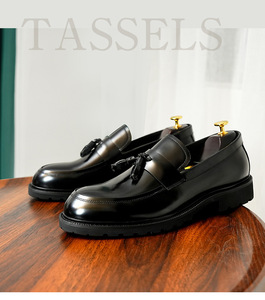 Zapatos Casuales de Negocios de Estilo Italiano de Alta Gama, Transpirables, Ligeros, Antideslizantes y Retro Románticos - Product Image 4