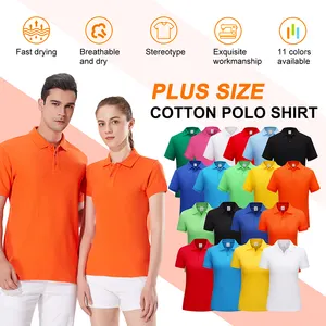 Premium Soft Touch Men's Polo T-Shirt Adult Plain Cotton Polo For Men High Quality Printing Heavy Weight 102CBJ