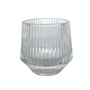Porte-bougie en <span class=keywords><strong>verre</strong></span> <span class=keywords><strong>transparent</strong></span> de luxe à la vente chaude pour la maison et les fêtes Porte-bougie en <span class=keywords><strong>verre</strong></span> <span class=keywords><strong>transparent</strong></span> pour bougie chauffe-plat - Product Image 6