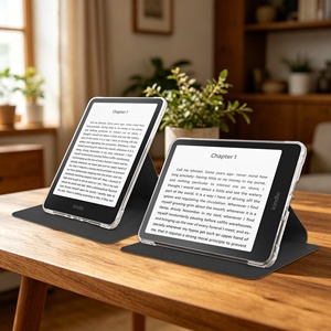 Étui rotatif en liège écologique personnalisé pour <span class=keywords><strong>Kindle</strong></span> Paperwhite 2024 12e génération, étui magnétique transparent compatible MagSafe, idéal pour les cadeaux - Product Image 3