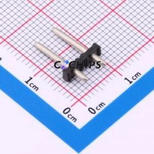 971-SLR-THR-1.3/02 Pin Header Through hole Component (THT),P=5mm Connector 1x2P 5mm Round Pin Through Hole - Product Image 1