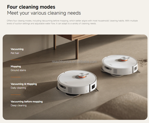 Robot Aspirador <span class=keywords><strong>Xiaomi</strong></span> X20+ Versión UE Inteligente Todo en Uno con Succión de 6000Pa y Navegación Láser 3D - Product Image 5