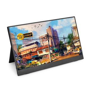 Pantalla para juegos FHD Monitor portátil de 15.6 pulgadas 1080P con USB tipo <span class=keywords><strong>C</strong></span> Mini HD para computadora portátil Pc Teléfono mó - Product Image 1
