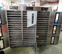 Commerciële 9-kamer multifunctionele voedseldroger, 90 trays, stille dehydrator voor fruitteeltbedrijven & voedingsfabrieken