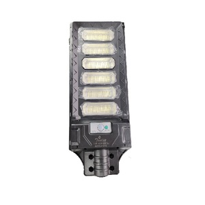 Lampadaire Solaire LED Tout-en-un 300W & 400W avec Capteur, Corps en Plastique ABS IP66, Alimentation Électrique et Télécommande pour Jardin et Route - Product Image 5