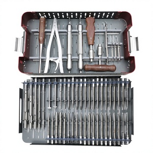 Kit de Extracción de Tornillos Fracturados Ortopédicos, 56 Piezas, Juego de Extractores de Fijadores Internos, Instrumento Quirúrgico de Acero Inoxidable OEM - Product Image 2