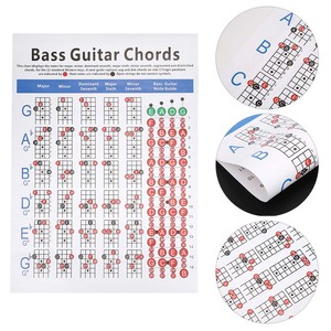 Tabella di <span class=keywords><strong>Accordi</strong></span> <span class=keywords><strong>per</strong></span> Basso a 4 Corde, Accessori <span class=keywords><strong>per</strong></span> Strumenti <span class=keywords><strong>Musicali</strong></span> <span class=keywords><strong>per</strong></span> Principianti - Product Image 5
