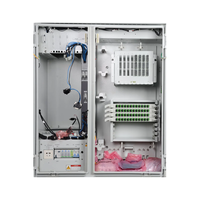 Armoire de télécommunications extérieure SmartAX F01S200 IP55 pour MA5608T MA5616 MA5800-X2 OLT DSLAM avec compartiment intégré ODF MDF et compartiment batterie/alimentation