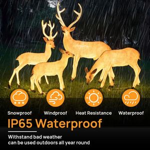 Fiberglass Deer <strong>Lamp</strong> Suitable for Outdoor Park and Scenic Area Landscape Lighting - Product Image 2