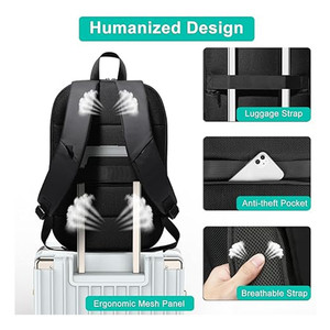 Popular Wholesale <b>Laptop</b> Bag Waterproof Custom logo Bag Usb Rechargeable <b>Laptop</b> <b>Backpack</b> - Product Image 5