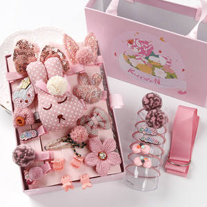 ชุดกิ๊ฟติด<span class=keywords><strong>ผม</strong></span>ที่คาด<span class=keywords><strong>ผม</strong></span>เด็กทารกหญิงน่ารัก, กล่องใส่กิ๊ฟติดผมพลาสติก5ซม. กิ๊บติดผมสำหรับเด็กไม่ทำร้าย<span class=keywords><strong>ผม</strong></span> - Product Image 3