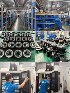 G + Gr200 Grote Lading Lage Speling Worm Elektrische Draaitafels Worm Roterende Tafels Met Motoraandrijving - Product Image 5