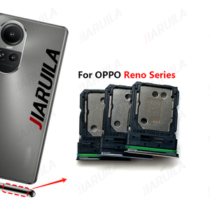 ถาดใส่ซิมคู่สำหรับ <span class=keywords><strong>Oppo</strong></span> <span class=keywords><strong>Reno</strong></span> 10 Pro 8 Lite 8T 6 5 5G 2Z <span class=keywords><strong>2F</strong></span> โทรศัพท์มือถือ ที่ใส่ซิมการ์ด อะไหล่ซ่อมแซมและเปลี่ยน - Product Image 1