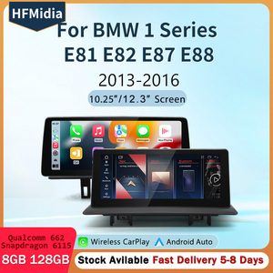 Écran multimédia HFmidia 12,3 pouces pour BMW Série 1 E81 E82 E87 E88 CCC, CarPlay sans fil, Android Auto, lecteur vidéo embarqué - Product Image 3