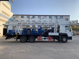 Sc500 Foreuse rotative hydraulique portable diesel montée sur véhicule pour puits d'eau, 500m, 110kW, 24 tonnes, entraînement supérieur - Product Image 3