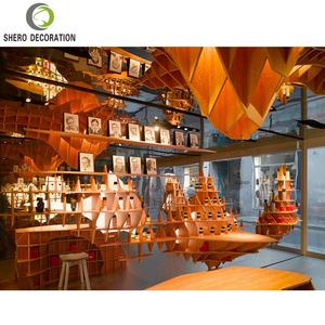 Meuble de présentation en bois personnalisable pour boutique de parfums, design élégant, décoration intérieure - Product Image 1