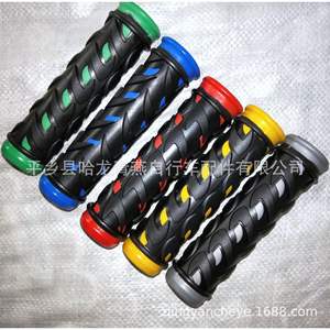 Puños para manillar de bicicleta de 22,2 mm, suaves, antideslizantes, para bicicletas de montaña, de colores - Product Image 3