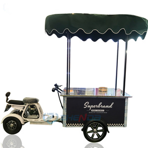 <b>Hot</b> Selling Coffee Luxury Customized Color Electric Food Van with Full Furnish Trailer Food Truck - Product Image 4