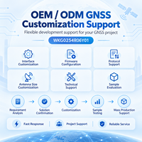Module de positionnement multi-GNSS AT6850 L1 BDS GPS GLONASS Galileo QZSS SBAS 1PPS NMEA0183