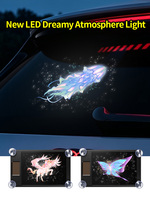Luces LED Solares de Ambiente para la Parte Delantera del Automóvil, Modernización/Actualización con Garantía de 12 Meses
