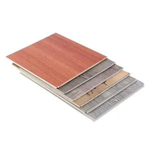 100% New Material Spc Flooring With Natural Veneer Oak Factory Spc Flooring Production Line Hotel Friendly Flooring