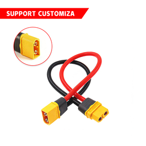 Cable de Extensión XT60 Macho-Hembra de 200mm, Adaptador <span class=keywords><strong>2P</strong></span> XT60H-M a XT60H-F, Cable de Núcleo de Cobre para Modelos de Aeronaves - Product Image 6