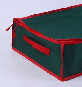 Wrapping <b>Paper</b> <b>Organizer</b> Storage Bag 600D Oxford Christmas <b>Paper</b> Roll Container with Pockets - Product Image 6